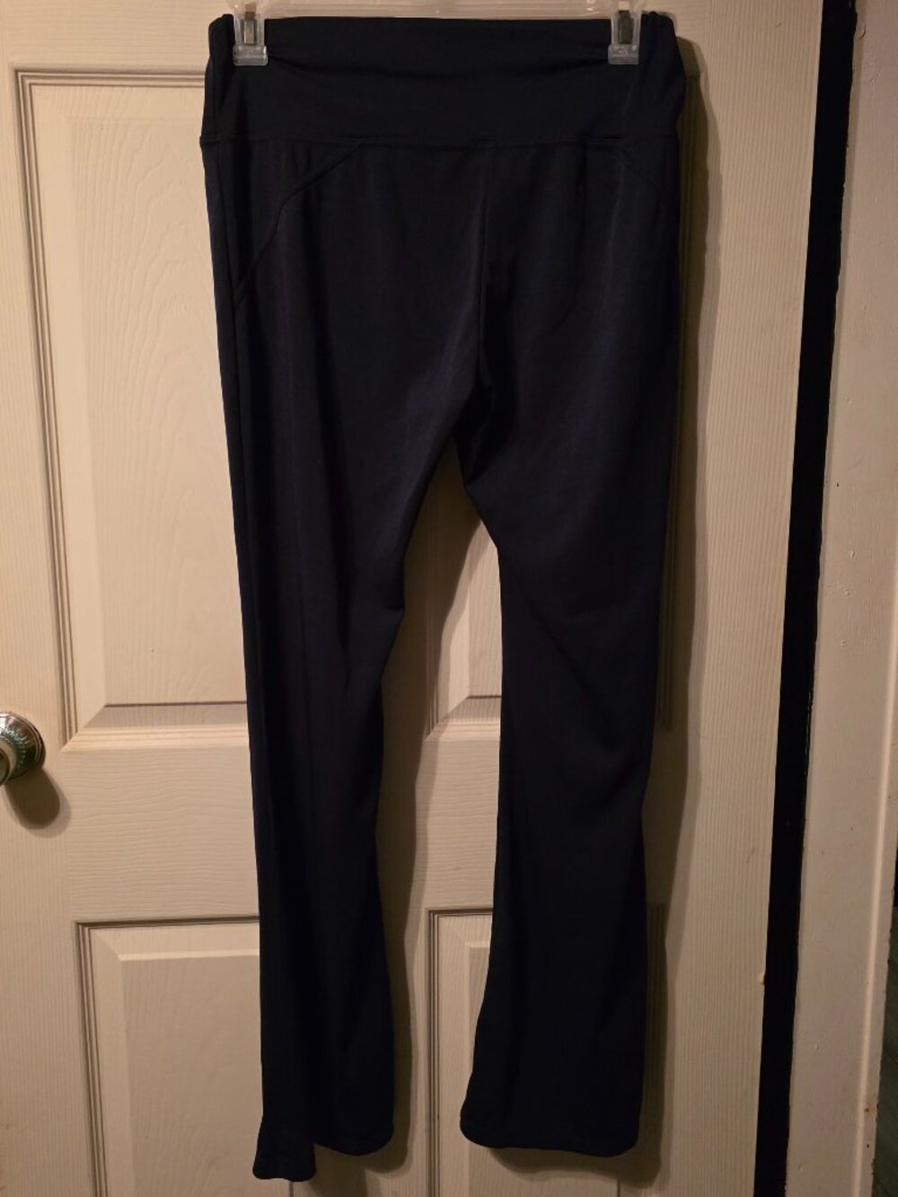 Navy Flare Leggings